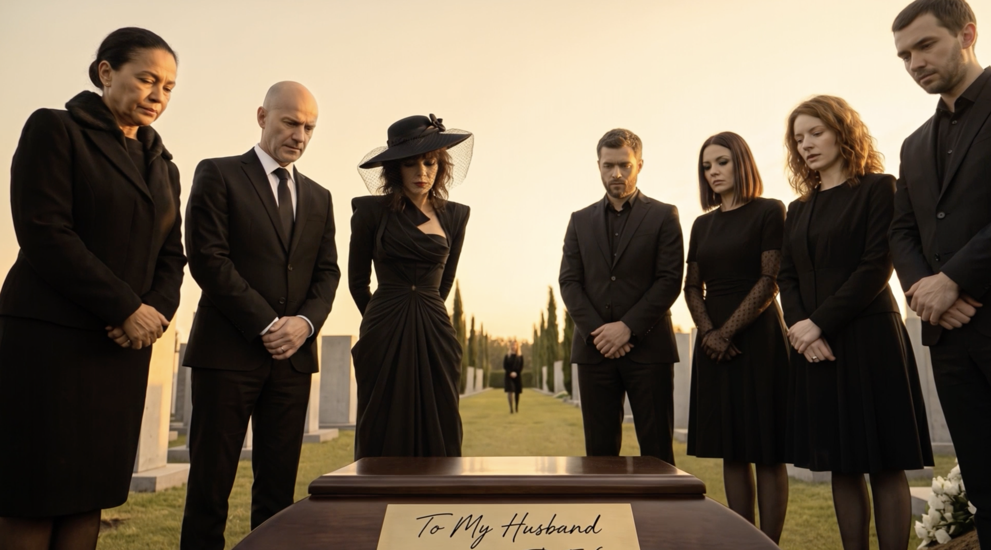BOND™ — The Funeral advertising film, a black-and-white cinematic campaign featuring a connected ring and a red signal.